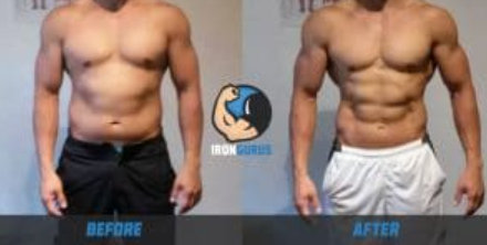 SARMS antes y después con ligandrol